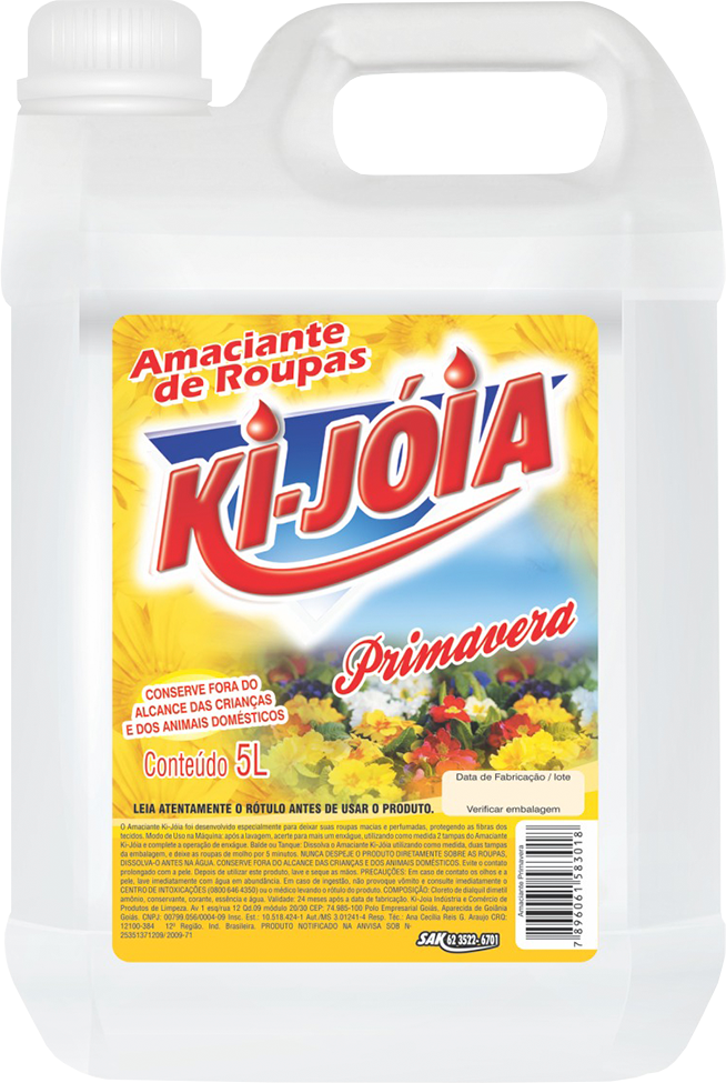Amaciante Ki Joia Primavera 5l