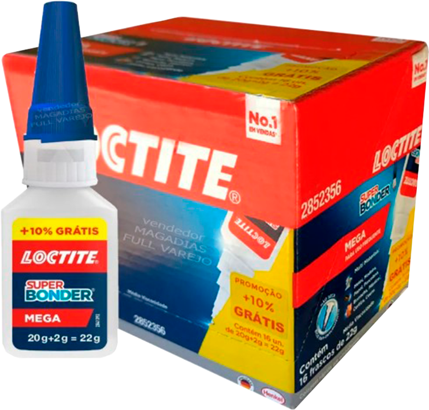 Cola Super Bonder 22g 10% Gratis