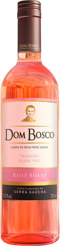 Vinho Nacional Dom Bosco Rose Suave 750ml
