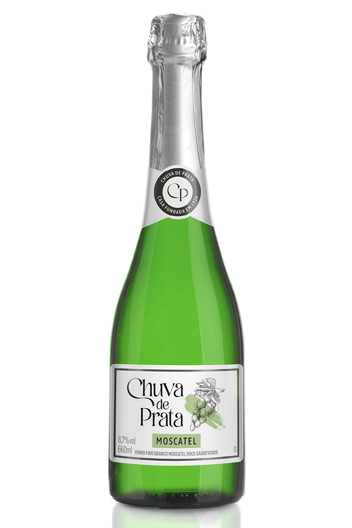 Vinho Nacional Chuva De Prata Moscatel Branco 660ml