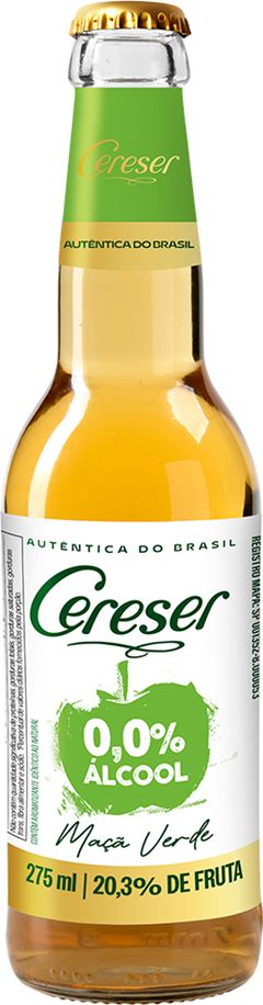 Bebida Mista Sidra Cereser Maca Verde Sem Alcool 275ml