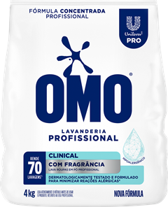 Sabao Em Po Omo Clinical Sachet 4kg