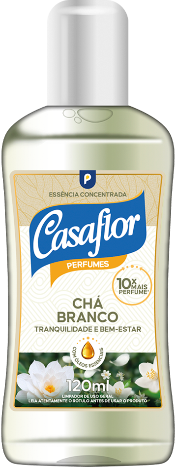 Essencia Concentrada Casaflor Cha Branco 120ml