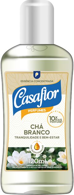 Essencia Concentrada Casaflor Cha Branco 120ml