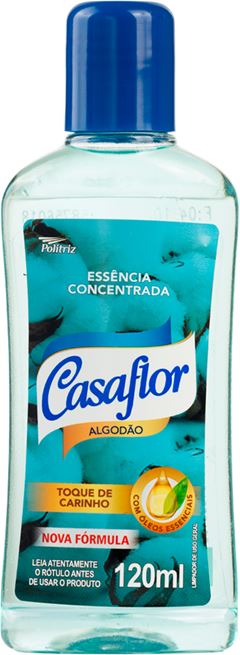 Essencia Concentrada Casaflor Algodao 120ml