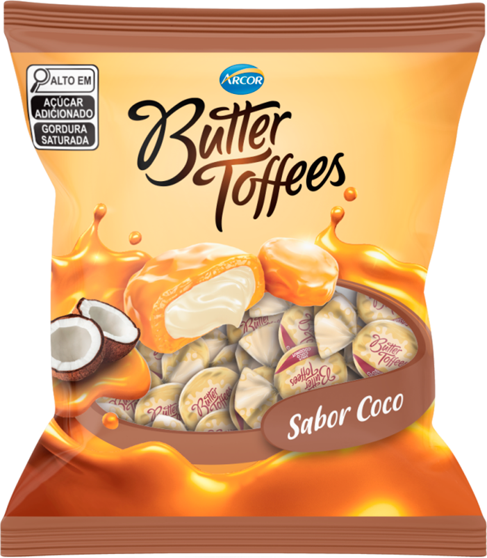 Bala Butter Toffees Coco 400g