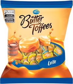 Bala Butter Toffees Leite 400g