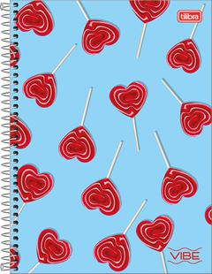 Caderno Tilibra Universitario Vibe Fem Cd 20m 320fls