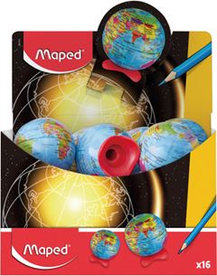 Apontador Maped Globo Com Deposito 1 Furo