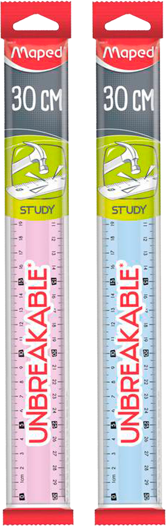 Regua Maped 30cm Flexivel Sortida