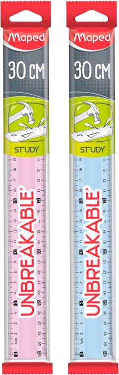 Regua Maped 30cm Flexivel Sortida