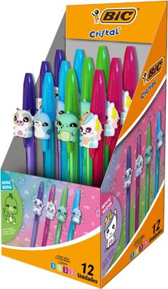 Caneta Bic Esferografica Fashion Fofa Sortida