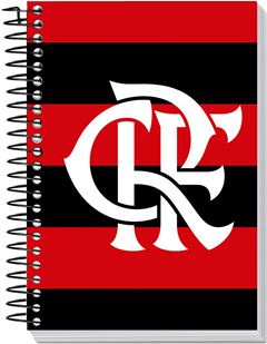 Caderno Kit Universitario Flamengo Cd 1m 80fls