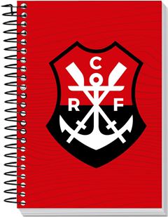Caderno Kit Universitario Flamengo Cd 1m 80fls