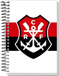 Caderno Kit Universitario Flamengo Cd 1m 80fls
