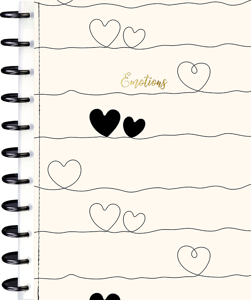 Caderno Inteligente Disco Kit Emotions Cd 10m 160fls