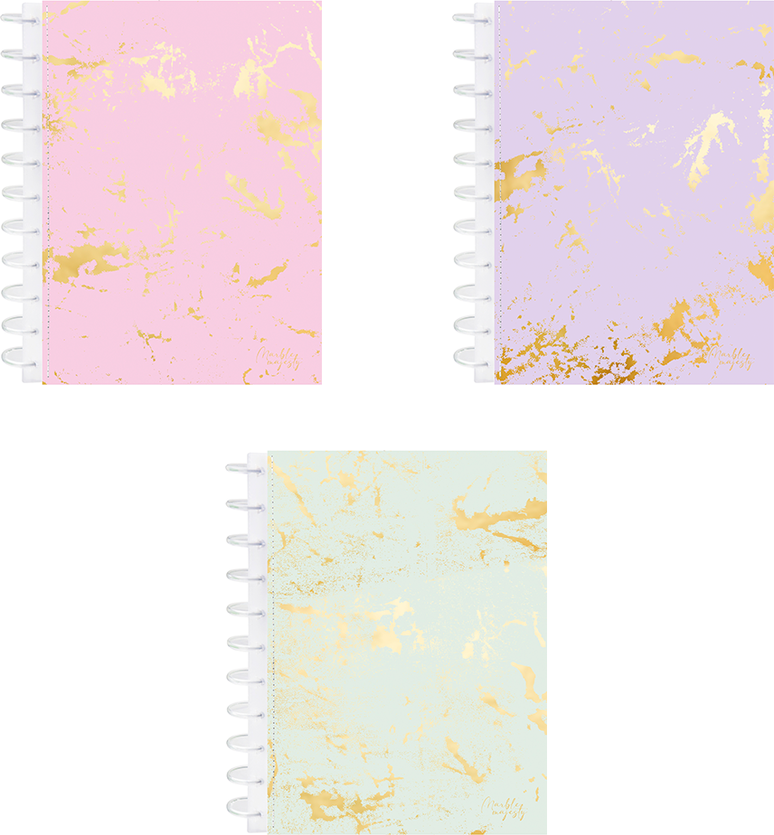 Caderno Inteligente Disco Kit Marble Cd 1m 80fls