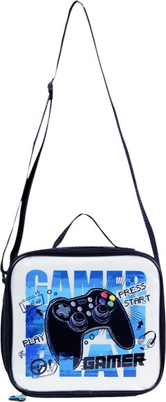 Lancheira Kit Infantil Masc Gamer