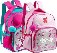 Mochila Kit Infantil Fem Premium Beauty