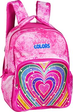Mochila Kit Infantil Fem Premium Magic Color