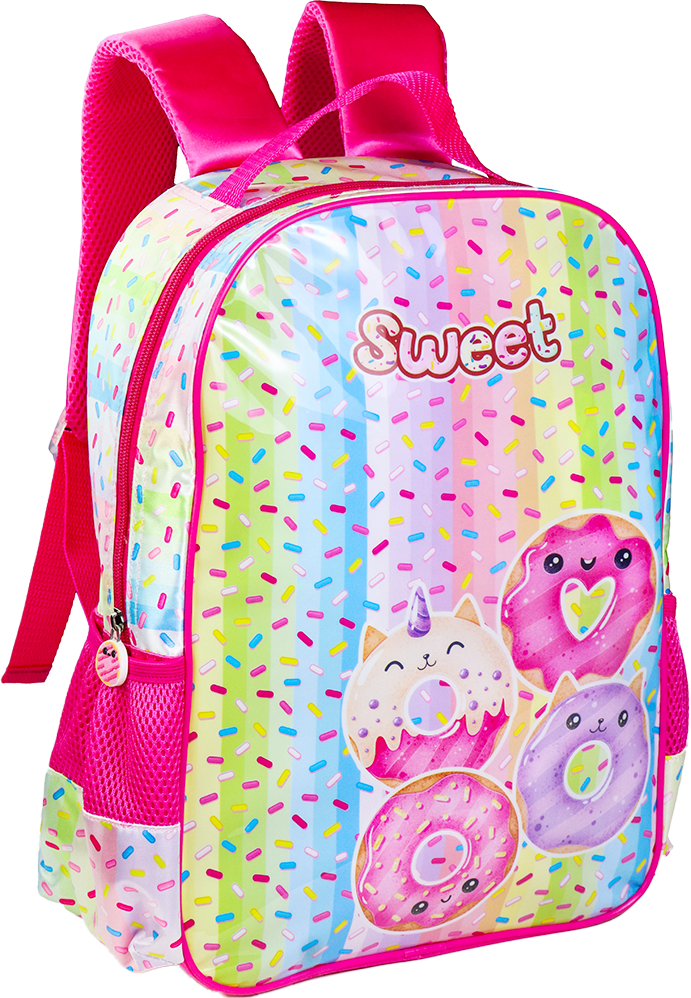 Mochila Kit Infantil Fem Sweet