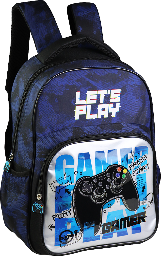 Mochila Kit Infantil Masc Premium Gamer