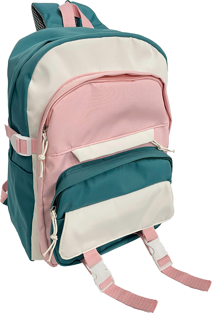 Mochila Kit Juvenil Fem Korean