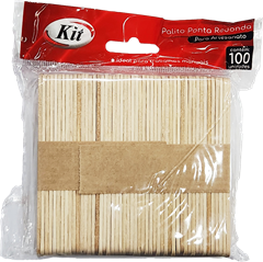 Palito Madeira Kit Para Picole