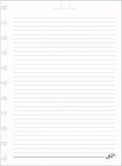 Refil Caderno Inteligente Kit 50fls