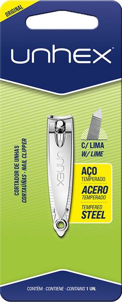 Cortador De Unha Unhex Individual 12un