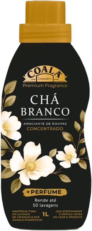 Amaciante Concentrado Coala Cha Branco 1l