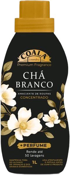 Amaciante Concentrado Coala Cha Branco 1l