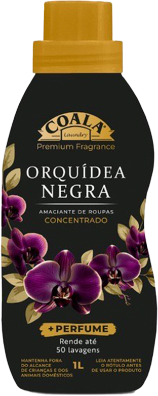 Amaciante Concentrado Coala Orquidea Negra 1l