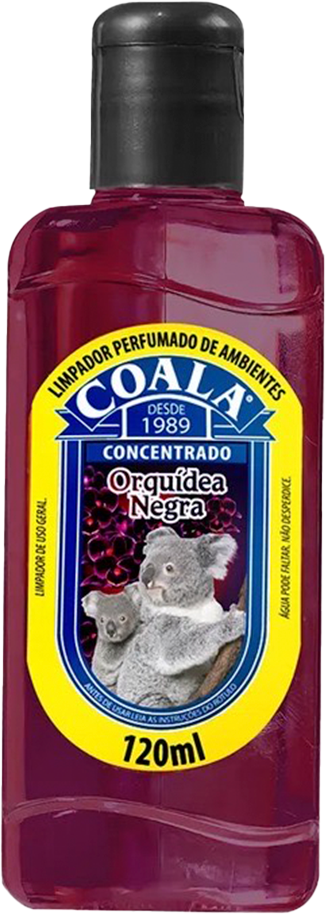 Limpador Perfumado Coala Orquidea Negra 120ml