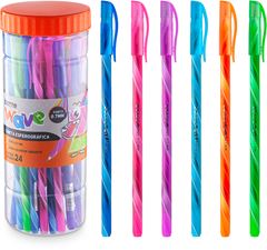 Caneta Bazze Wave Esferografica 0.7 Fashion Sortida
