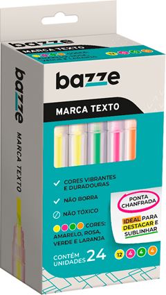 Marca Texto Bazze Sortido