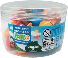 Apontador Leoleo Dino Foguete Com Deposito Sortido