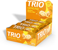 Barra De Cereal Trio Banana Aveia Mel 20g