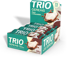 Barra De Cereal Trio Coco Com Chocolate 20g