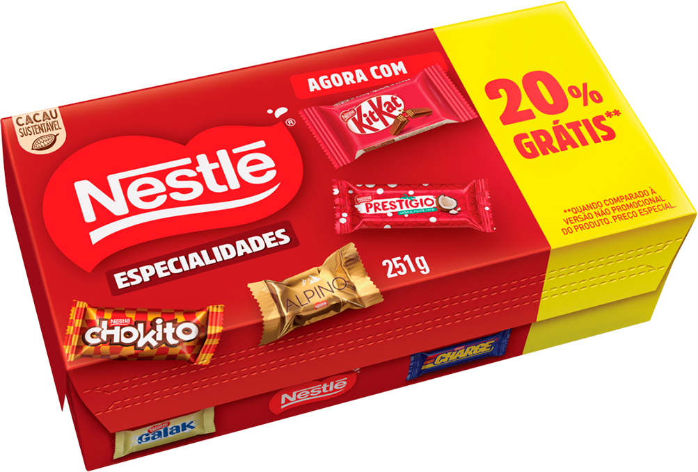 Bombom Nestle Especialidades Caixa 251g 20% Desconto