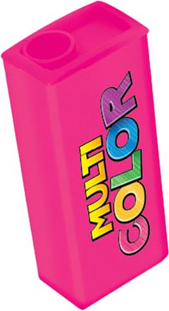 Apontador Faber Castell Multicolor Com Deposito Sortido