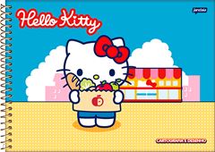 Caderno Jandaia Cartografia Hello Kit Cd Esp 80fls