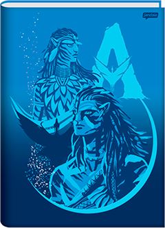 Caderno Jandaia Universitario Avatar Cd Cost 80fls