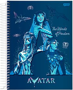 Caderno Jandaia Universitario Avatar Cd 1m 80fls