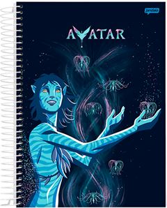 Caderno Jandaia Universitario Avatar Cd 1m 80fls