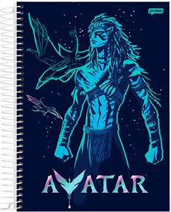 Caderno Jandaia Universitario Avatar Cd 10m 160fls