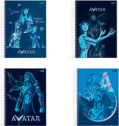 Caderno Jandaia Universitario Avatar Cd 10m 160fls