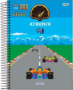 Caderno Jandaia Universitario Bits Cd 1m 80fls