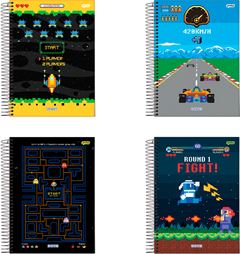 Caderno Jandaia Universitario Bits Cd 1m 80fls