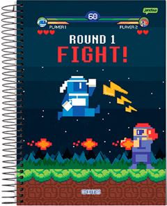 Caderno Jandaia Universitario Bits Cd 10m 160fls